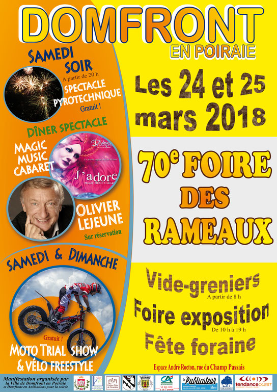 Rendez-vous à la Foire des Rameaux ce week-end ! Atelier enfant samedi après-midi !